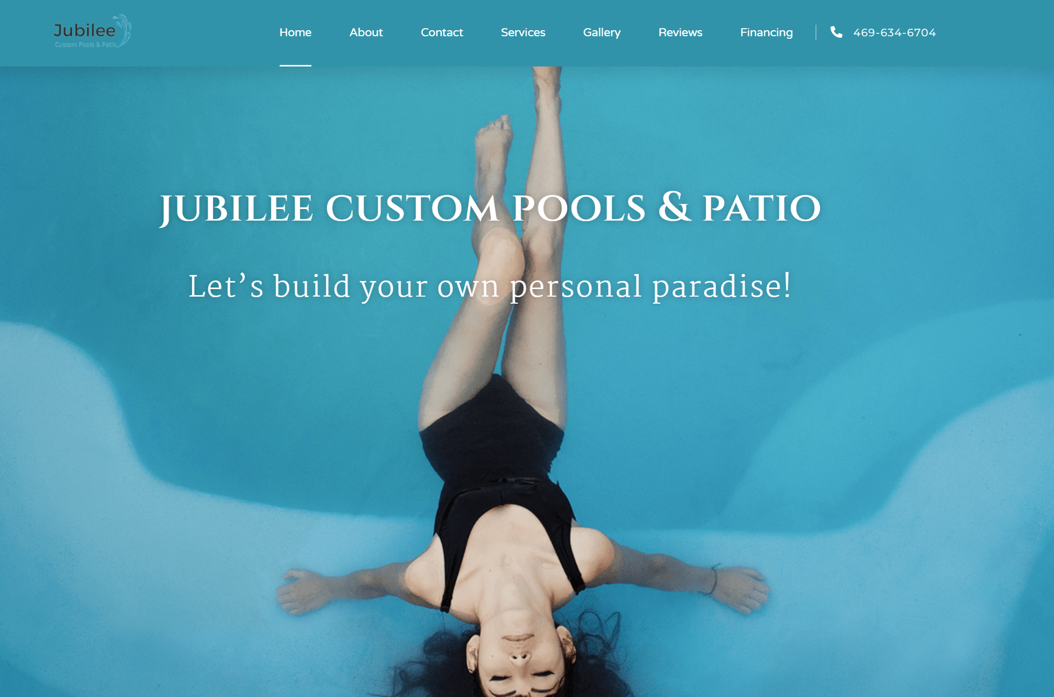 Jubilee Pools Website